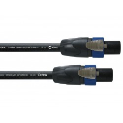 Câble Speaker 15m - Speakon 4 poles - Cordial