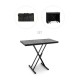 Table Dj avec pied réglable et tissus