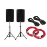 LOCATION 2x Haut-parleur ALTO TX412 Actif 2×700W