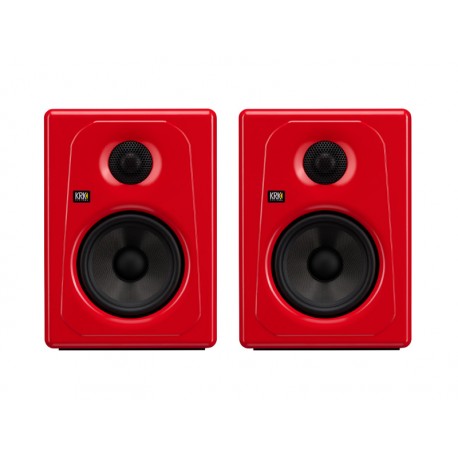 KRK KREATE 5 60Watt Red (la paire) - Moniteur de Studio