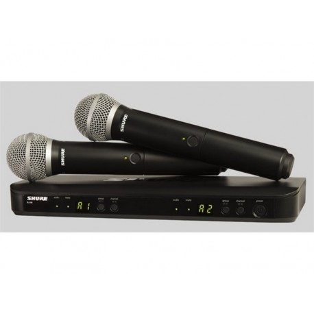 SHURE BLX double PG58, micro sans fil