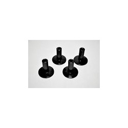 Coupelles Plastic M8 Cymbales (4 pièces) Dixon