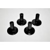 Coupelles Plastic M8 Cymbales (4 pièces) Dixon