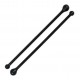 Baguettes Lyre Noires - Glocken Mallets Duplex