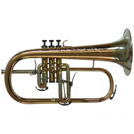 Bugle sib GENEVA Cardinal - Verni gravé