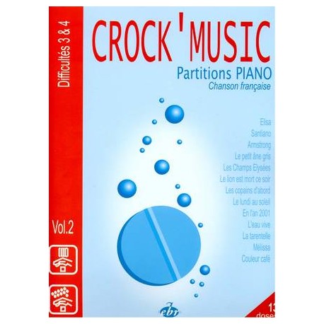 Crock'Music Vol.2 - Chanson Française - Piano