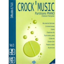 Crock'Music Vol.3 - Chanson Française - piano