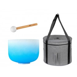 Bol Cristal 10" "Throat" 432 Hz en Sol - Chakra (gorge) - Sela