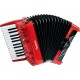 Accordéon Piano ROLAND FR-1x Rouge + Housse