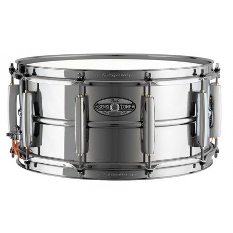 Snare 14×6.5"" SensiTone Steel Pearl - Caisse Claire Métal