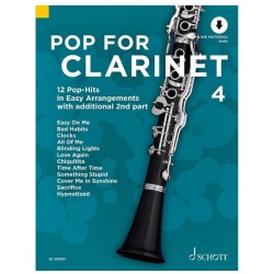 Pop For Clarinet 4 - Clarinette