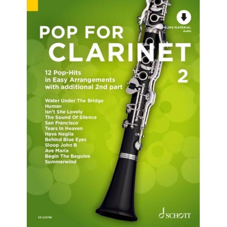 Pop For Clarinet 2 - Clarinette