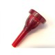 Sousaphone Sib 18 KELLY -  Crystal Red - embouchure