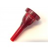 Sousaphone Sib 18 KELLY -  Crystal Red - embouchure
