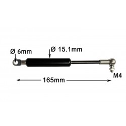 Vérin Pied chariot guggen