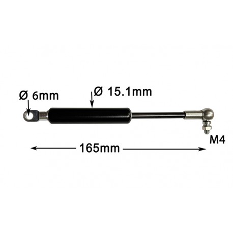 Vérin Pied chariot guggen