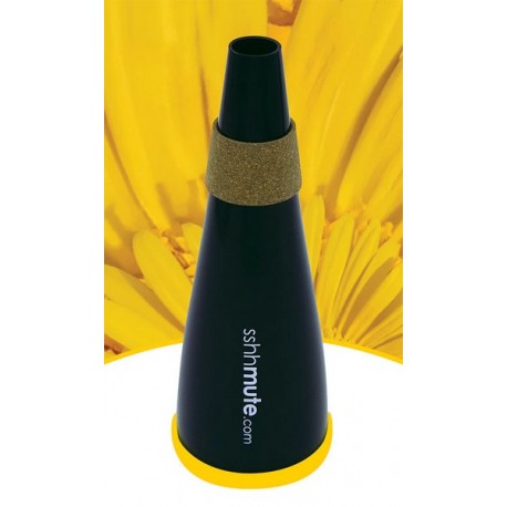 Practice Mute Cornet / Trompette - Jaune - Sourdine - sshhmute