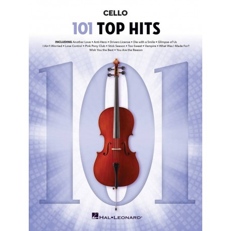 101 Top Hits for Cello - Violoncelle