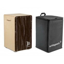 Cajon Super Agile Cappuccino + Housse - Schlagwerk