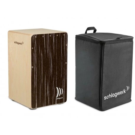 Cajon Super Agile Cappuccino + Housse - Schlagwerk