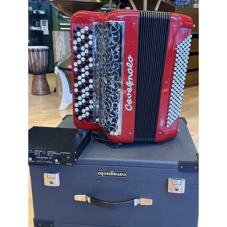 Cavagnolo Odyssee Rouge - Accordéon Electronique - Occasion
