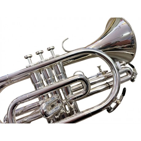 Cornet sib Besson 1000 argenté - SUPERBE OCCASION