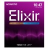 Cordes Acoustique Elixir POLY 10-47 Extra Light