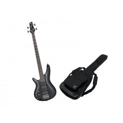 IBANEZ Basse Guitare Gauchère SR300EBL - Iron Pewter - Pack