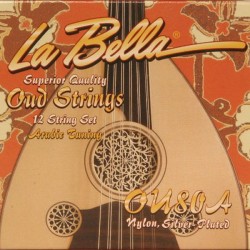 Cordes La Bella "Oud - Arabic Tuning F-F" Set 11o r 12-String