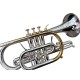 Cornet sib A. Courtois BandMaster argenté - Occasion