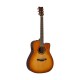 YAMAHA TransAcoustic TAG3C - Sand Burst - Guitare Electro-acoustique