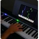 PianoLed Noir - Guide LED pour Piano Numérique - avec application