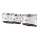 Tri-Toms Pearl CMT Tenor Drum Pure White - Marching