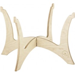 Stand en bois HandPan - hauteur 36cm