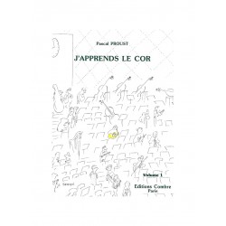 J'apprends le cor vol.1 - Proust Pascal