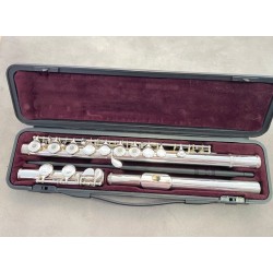 Flûte YAMAHA 381 - Tête Argent - In-line, Open - Occasion