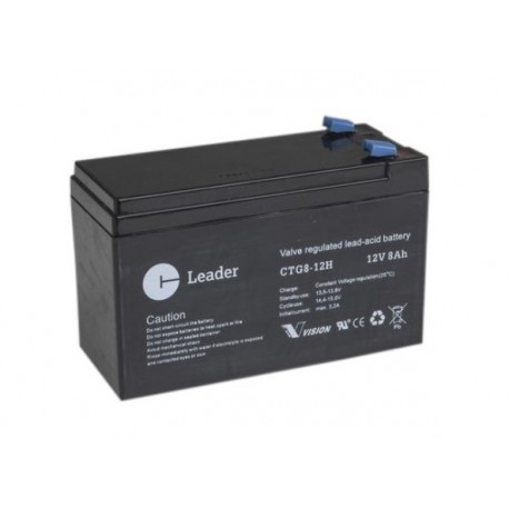 Accumulateur 12V - 8Ah - 151x65x101mm - 2.5kg