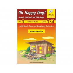 Oh happy day Vol. 1 - ABfl - pour flûte alto - action