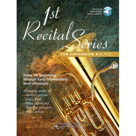 1st Recital Series for Euphonium + Audio en ligne