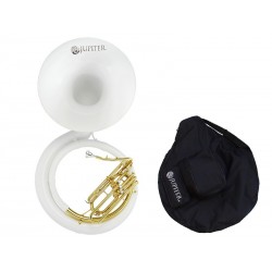 Sousaphone Sib JUPITER Fibre Blanc + Housse