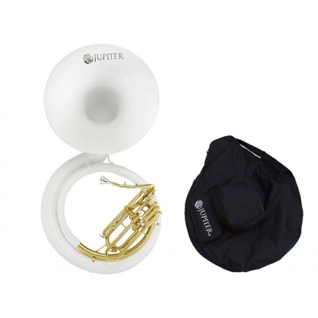 Sousaphone Sib JUPITER Fibre Blanc + Housse