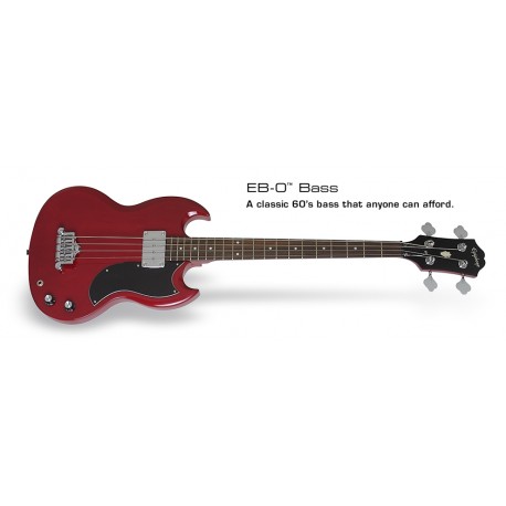 EPIPHONE SG EB-0 Cherry Junior - Guitare Basse