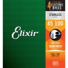 Cordes Guitare Basse Elixir NANOWEB Light 045 065 080 0100