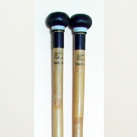 Baguettes Timbales Dark Skin Black - Hard(-) - Cuir - Seungtae