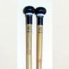 Baguettes Timbales Dark Skin Black - Hard(-) - Cuir - Seungtae