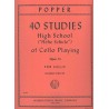 40 Studies - High School of Cello playing op 73 - Popper Davis