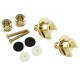 Strap Lock Fender by Schaller (la paire) Gold