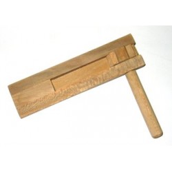 Crécelle - Bois - une lame 9.5cm