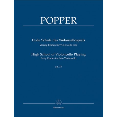 40 Studies - High School of Violoncello Playing Op. 73 - Popper Davis