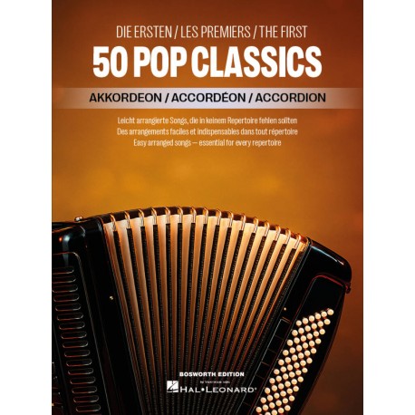 The First 50 Pop Classics Accordion